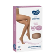 sauber collant open toe maglia liscia 140 den colore neutro/beige taglia 2 linea classica