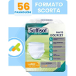 soffisof air dry pants discreet 5 gocce 8/9 pezzi - mutandina assorbente traspirante per perdite lie