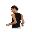 dualsan linea ortopedica ekeep k1 posture keeper - richiamo dinamico dorsale donna - taglia 4 nero