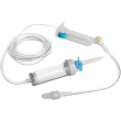 deflussore dehp free attacco luer lock con ago