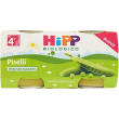 hipp omogeneizzato bio ai piselli 2x80g