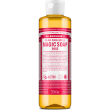 dr. bronner's 18in1 pure castile magic soap rose - 240 ml