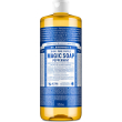 dr. bronner's 18in1 pure castile magic soap peppermint - 945 ml