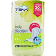 tena discreet - 20 assorbenti mini per perdite urinarie