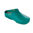 scholl - clog evo verde emerald unisex leggeri e flessibili numero 37-38 confezione 1 paio