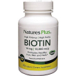nature's plus biotin 90 tavolette - integratore per il benessere della pelle e dei capelli