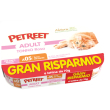 petreet gatto adult a05 tonno rosa carote 6x70gr (lattina) multipack