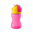 avent tazza rosa con cannuccia da 300ml 1 st