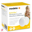 safe & dry coppetta assorbilatte lavabile 4 pezzi