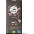 alce nero cioccolato extra fondente 100% cacao biologico - tavoletta da 50 g