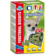 cliffi snacks dental care gusto pollo biscotti croccanti con pollo per cani di taglia piccola 300 gr