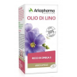 arkocapsule olio di lino 60 perle - integratore omega 3