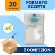 abena abri-soft premium traversa letto 100x220 cm 4500 ml - traverse monouso traspiranti - 10 pezzi