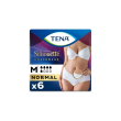 tena silhouette blanc - 6 mutandine assorbenti a vita bassa per incontinenza normale taglia m bianco
