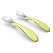 set 2 cucchiai in silicone verde