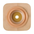 natura 421635 - 5 placca a soffietto convessa ritagliabile flangia da 70 mm