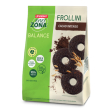 enervit - enerzona frollini 40-30-30 cioccolato fondente intenso confezione 250 gr