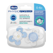 chicco succhietto comfort boy silicone 0-6 mesi 2 pezzi