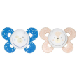 chicco succhietto comfort boy in silicone 6-16 mesi 2 pezzi