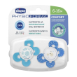 chicco succhietto comfort boy in silicone 6-16 mesi 2 pezzi 1 st