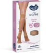 sauber gambaletto compressione graduata maglia liscia 140den 18-22mmhg tg.2 camel