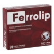 ferrolip 20 bustine orosolubili gusto limone pz bustina