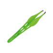 2easy pinzetta in acciaio per sopracciglia classic verde