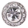 bjt956 orecchini queen zircon stainless steel