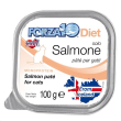 forza10 gatto diet pate' solo salmone 100gr (vaschetta)