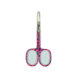 forbicine per unghie design rosa punta arrotondata malinki - varie