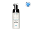 skinceuticals soothing cleanser - mousse detergente lenitiva a base di estratto di cetriolo e orchid