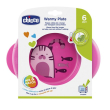 chicco piatto pappacalda rosa 6m+