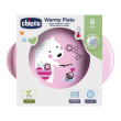 chicco piatto pappacalda 6 mesi+ rosa 1 st