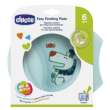 chicco easy feeding plate - piattino prime pappe 6+ m