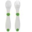 chicco set posate plastica 12m+