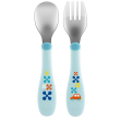 ch posate inox 18m+ azzurro/ve