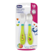 chicco set posatine acciaio + 18m