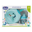 chicco set pappa azzurro + 6m