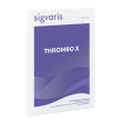 sigvaris thrombo x calza compressiva per profilassi antitrombotica bianco modello corto taglia m