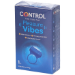 control pleasure vibes anello vibrante, 1 pezzo, stimolazione, vibrazione, piacere reciproco per lui