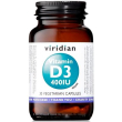 viridian vitamin d3 400iu 30cps