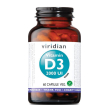 viridian integratore alimentare exquisite di vitamina d3 2000 unità internazionali 30 capsule