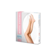 gloriamed mcr 181 calze autoreggenti a compressione graduata in microfibra nero taglia m/l