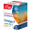act omega 3 cuore colesterolo funzione cardiaca 60 perle