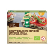 crackers crispy con ceci lenticchie e piselli senza glutine - probios