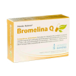 bromelina q mondo natura 30 compresse - integratore per le corde vocali