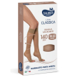sauber linea classica 18-22 mmhg gambaletto open toe microrete 140 denari colore neutro beige taglia