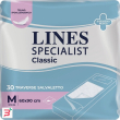 traversa assorbente lines specialist classic misura 60x90 cm 30 pezzi