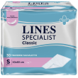 lines specialist classic traversa 40x60 30 pz lenzuolo