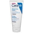 cerave crema idratante, per pelli da secche a molto secche per il corpo e il viso, 177 ml